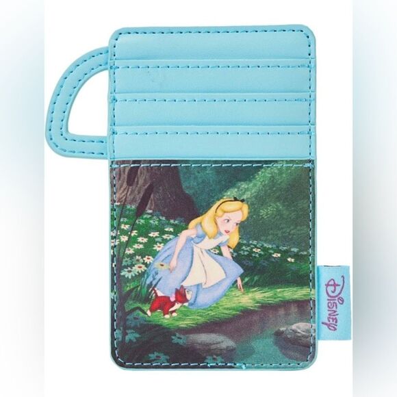 Disney Loungefly Alice in Wonderland Card Holder - Picture 1 of 5
